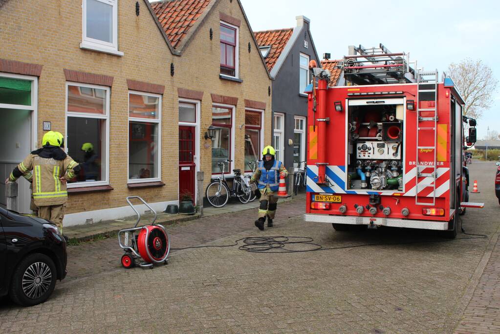 Gasleiding geraakt tijdens klussen in woning