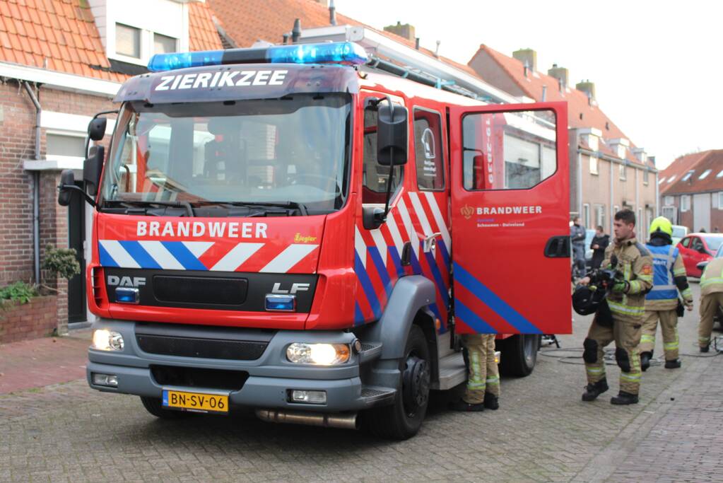 Gasleiding geraakt tijdens klussen in woning