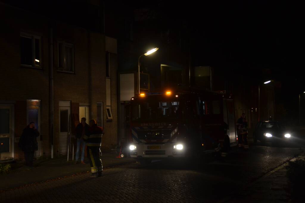 Woning geventileerd na brand in keuken