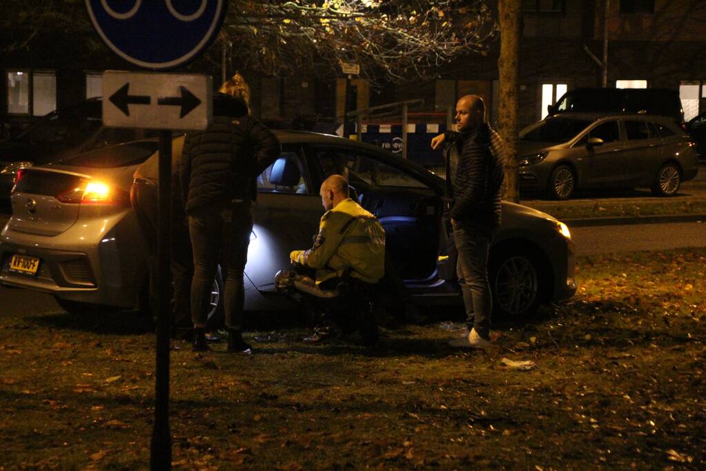 Fietster licht gewond na aanrijding