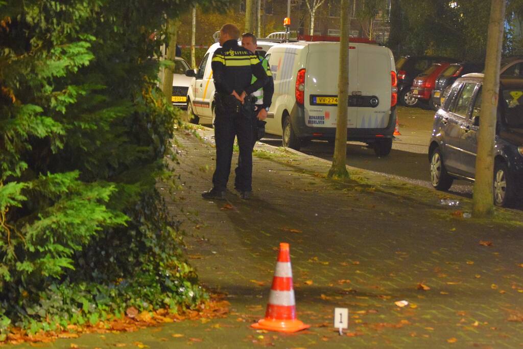 Geschoten bij overval op supermarkt