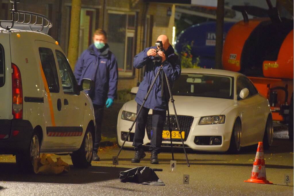 Geschoten bij overval op supermarkt
