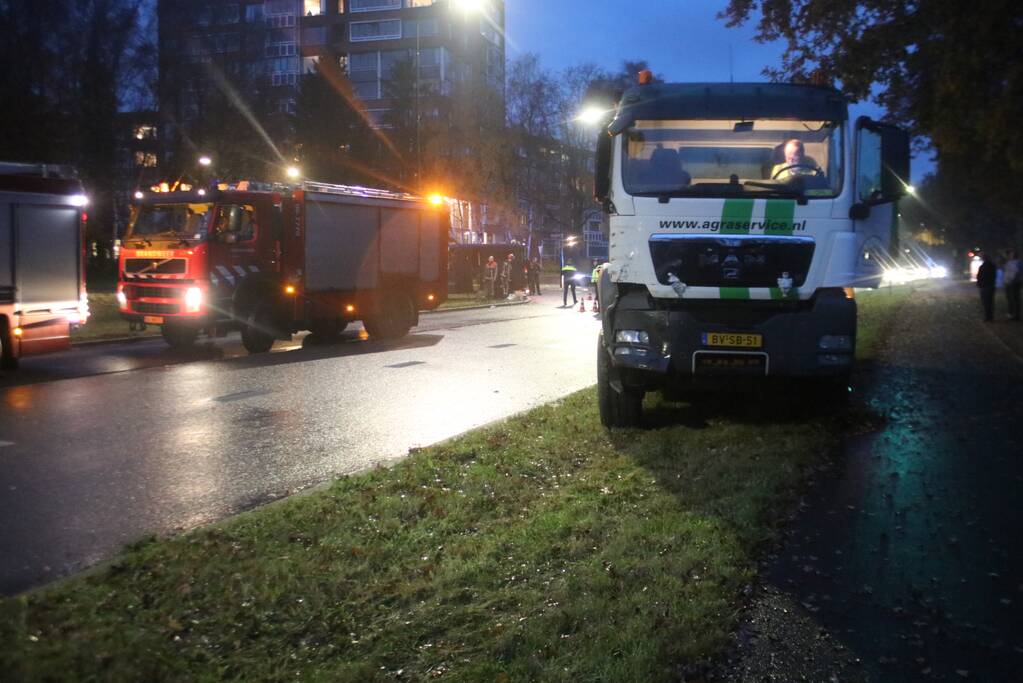 Voertuig van Koninklijke Marechaussee betrokken bij ongeval