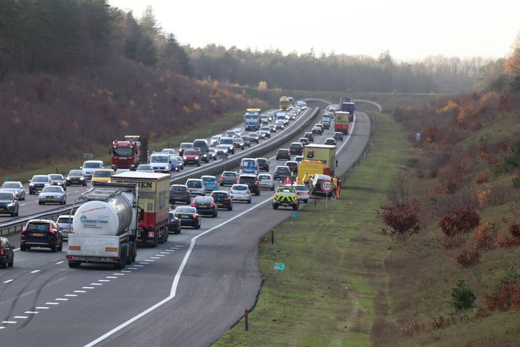 Auto beschadigd bij ongeval