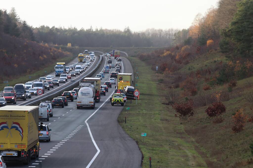 Auto beschadigd bij ongeval