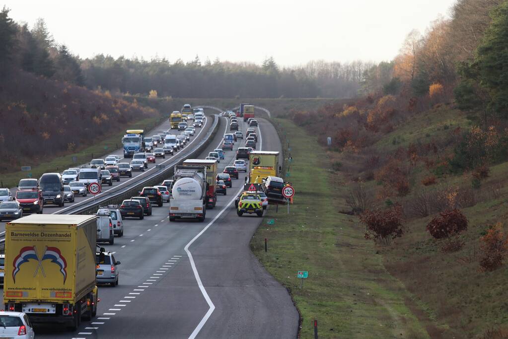 Auto beschadigd bij ongeval