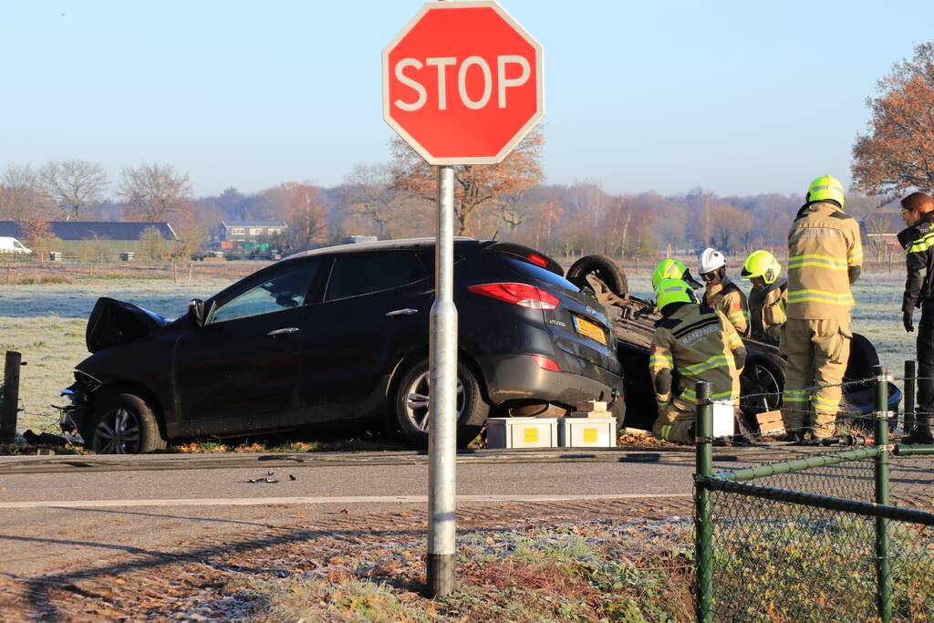 Zwaargewonde bij aanrijding