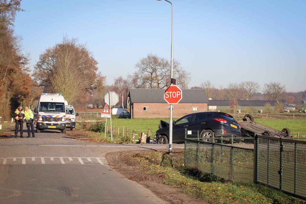Zwaargewonde bij aanrijding