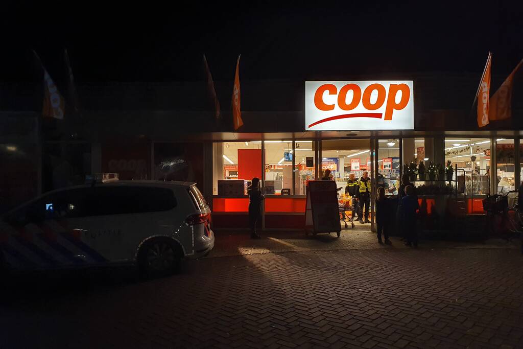 Supermarkt Coop overvallen