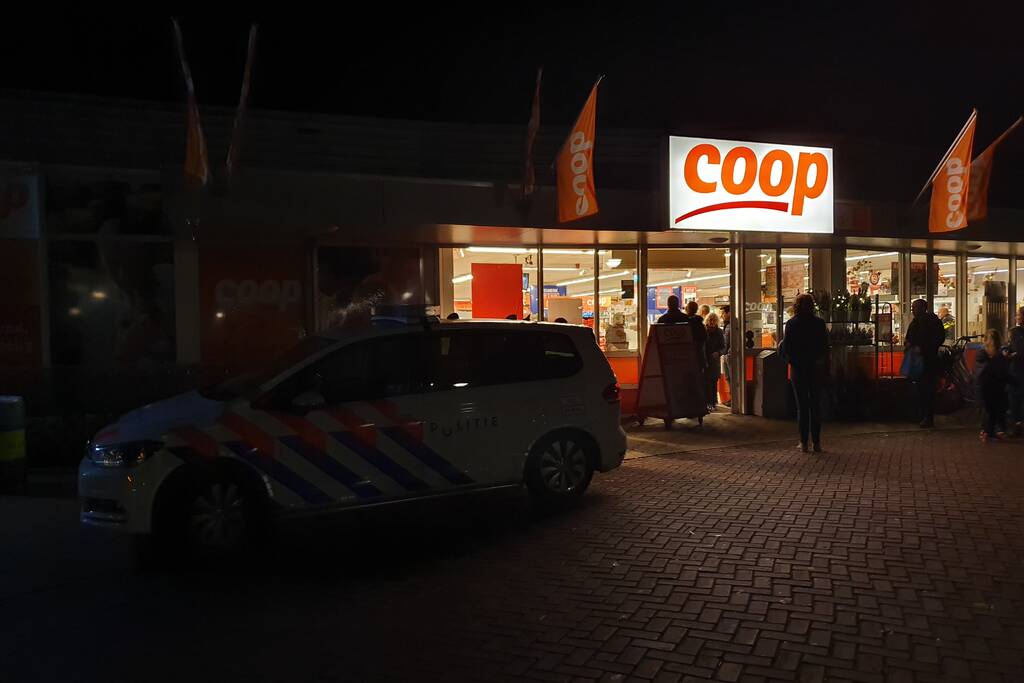 Supermarkt Coop overvallen