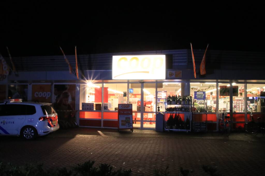 Supermarkt Coop overvallen
