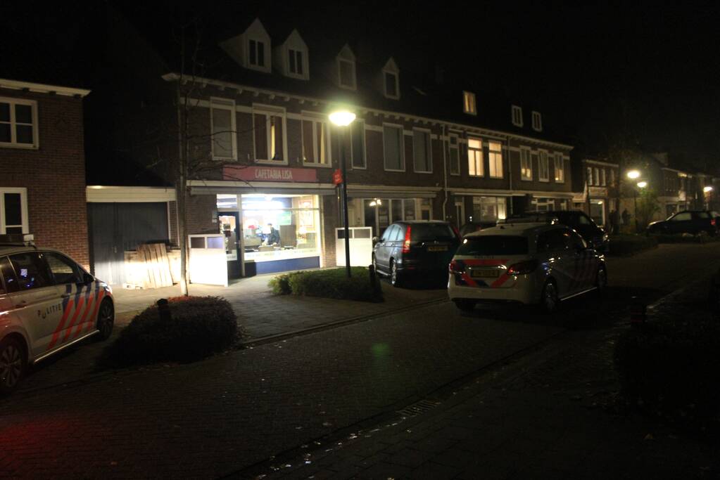 Gewapende overval op cafetaria