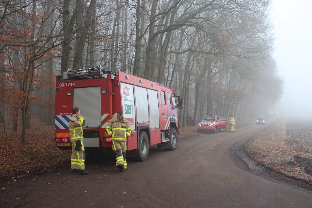 Brandweer onderzoekt vreemde stof