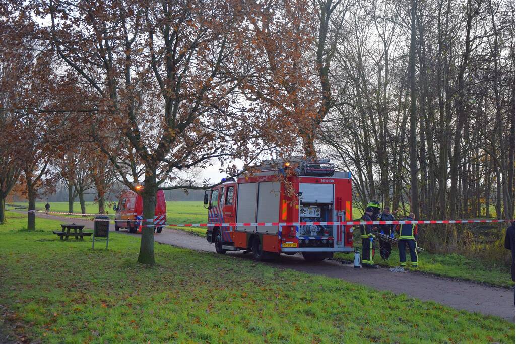Overleden persoon aangetroffen in water op camping