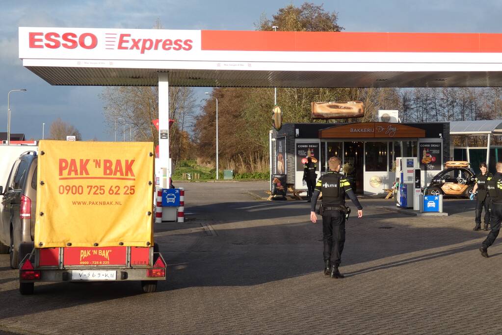 Man neergeschoten bij Esso tankstation