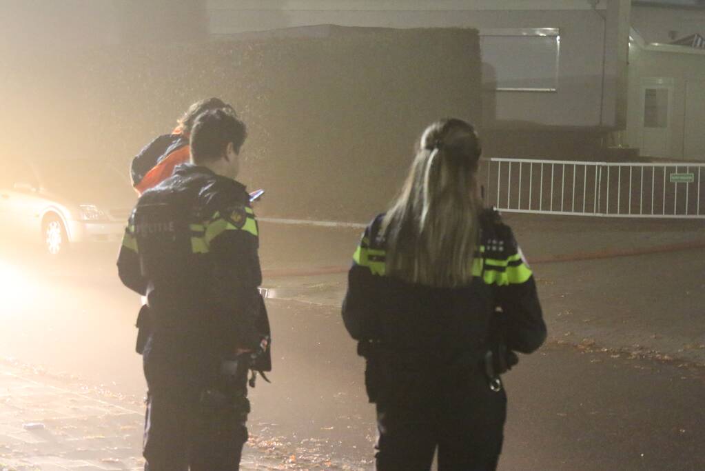 Flinke rookontwikkeling bij brand in garagebox