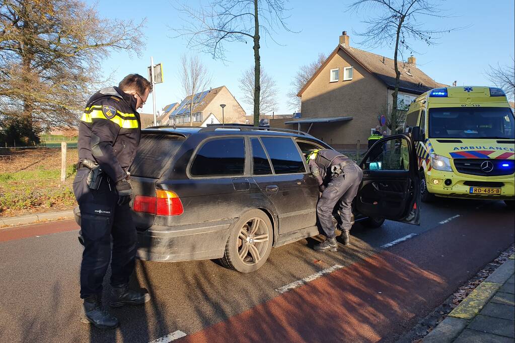 Litouwse automobilist gereanimeerd, auto vol met drank