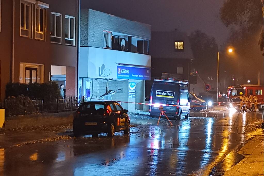 Plofkraak op pinautomaat van SNS Bank