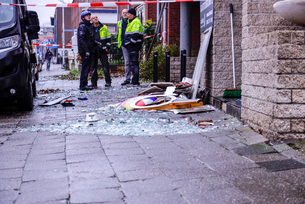 Plofkraak op pinautomaat van SNS Bank