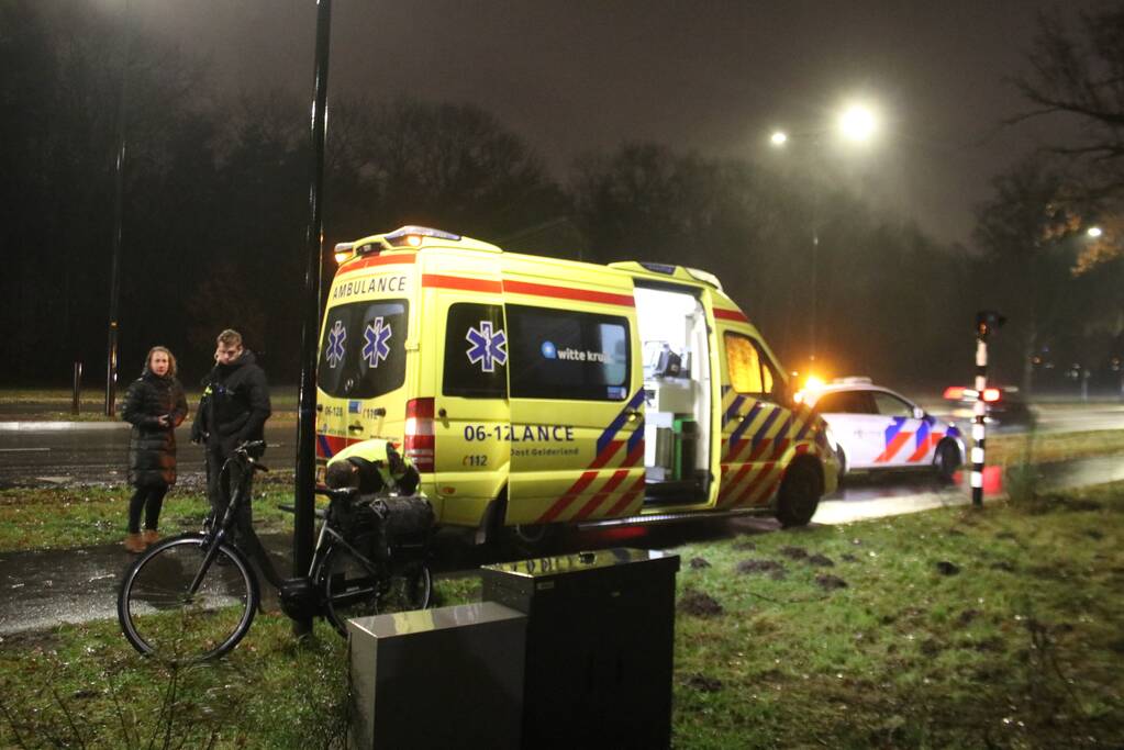 Fietser gewond na aanrijding