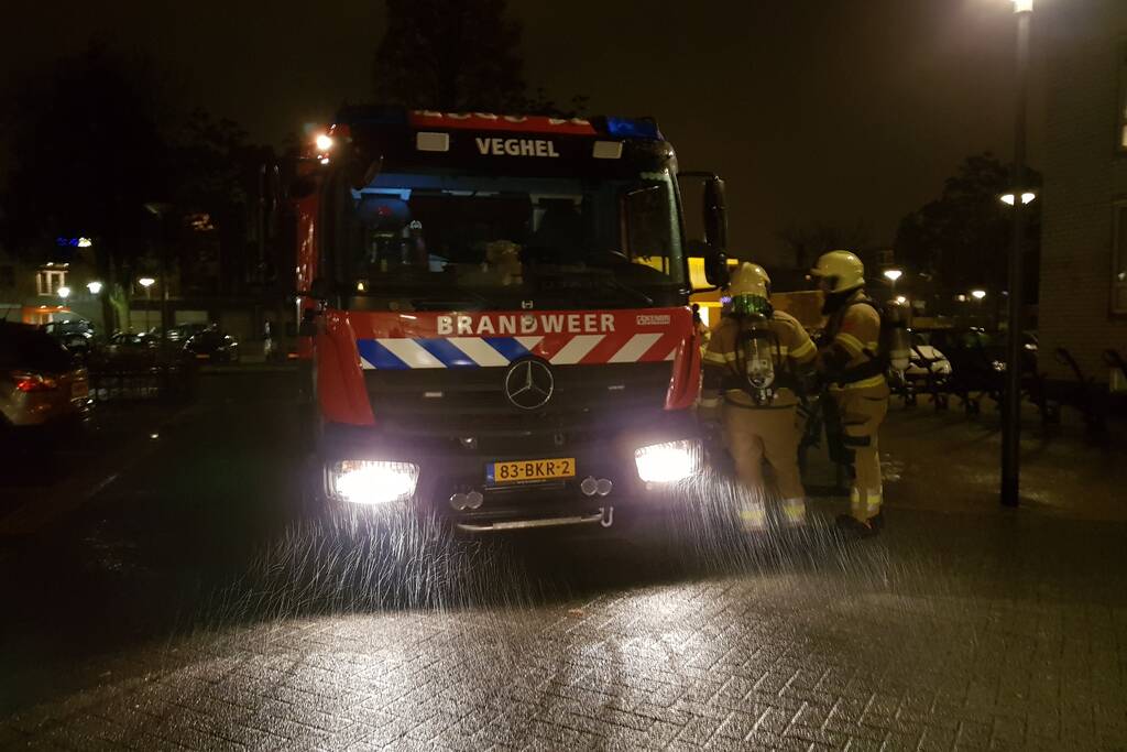 Brandlucht in Laco sportcentrum