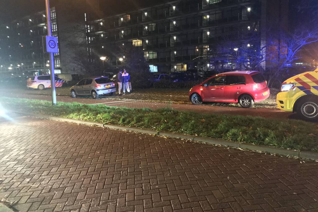 Fietser aangereden door personenauto