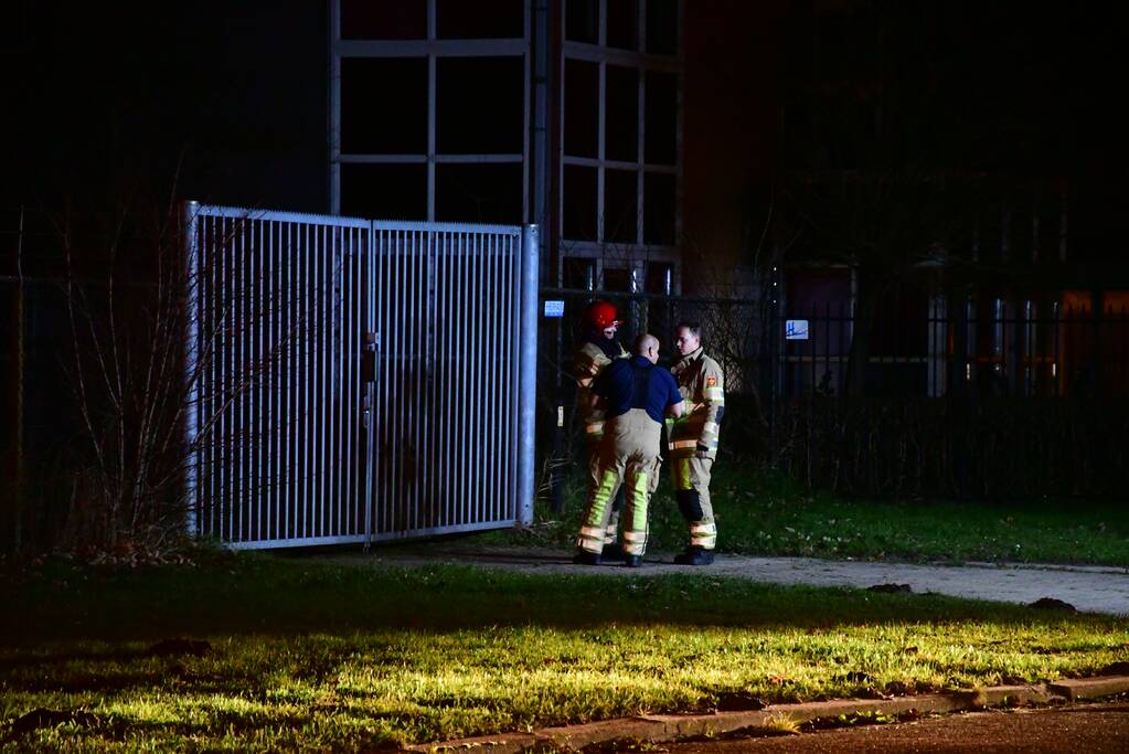 Restaurants en theater in donker na stroomstoring