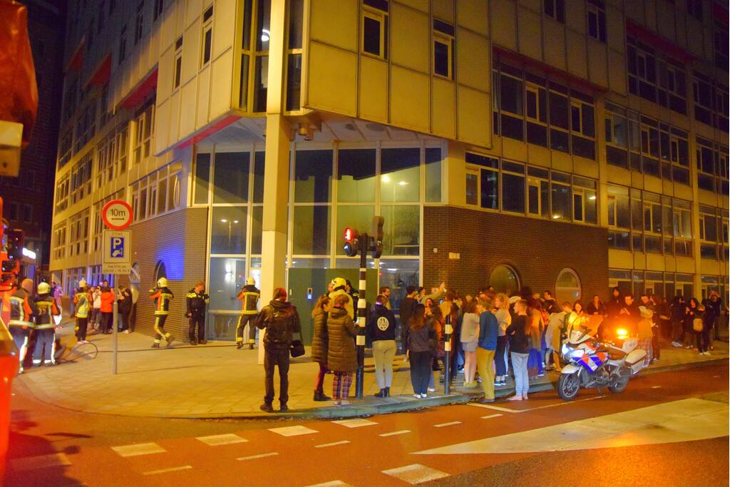 Studentenpand ontruimt na brand op kamer