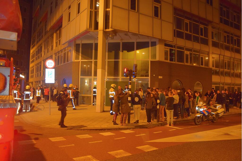 Studentenpand ontruimt na brand op kamer