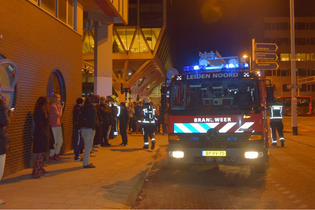 Studentenpand ontruimt na brand op kamer