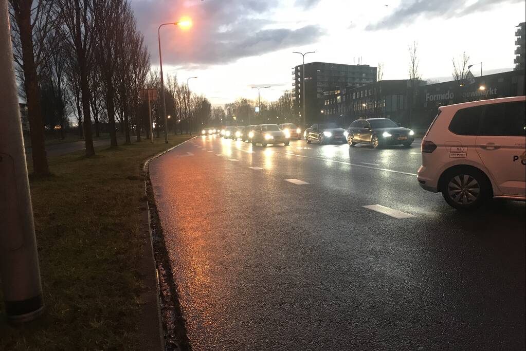 Vier auto's betrokken bij aanrijding