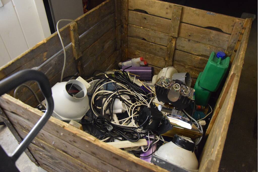 Lekkende motor verraadt wietplantage