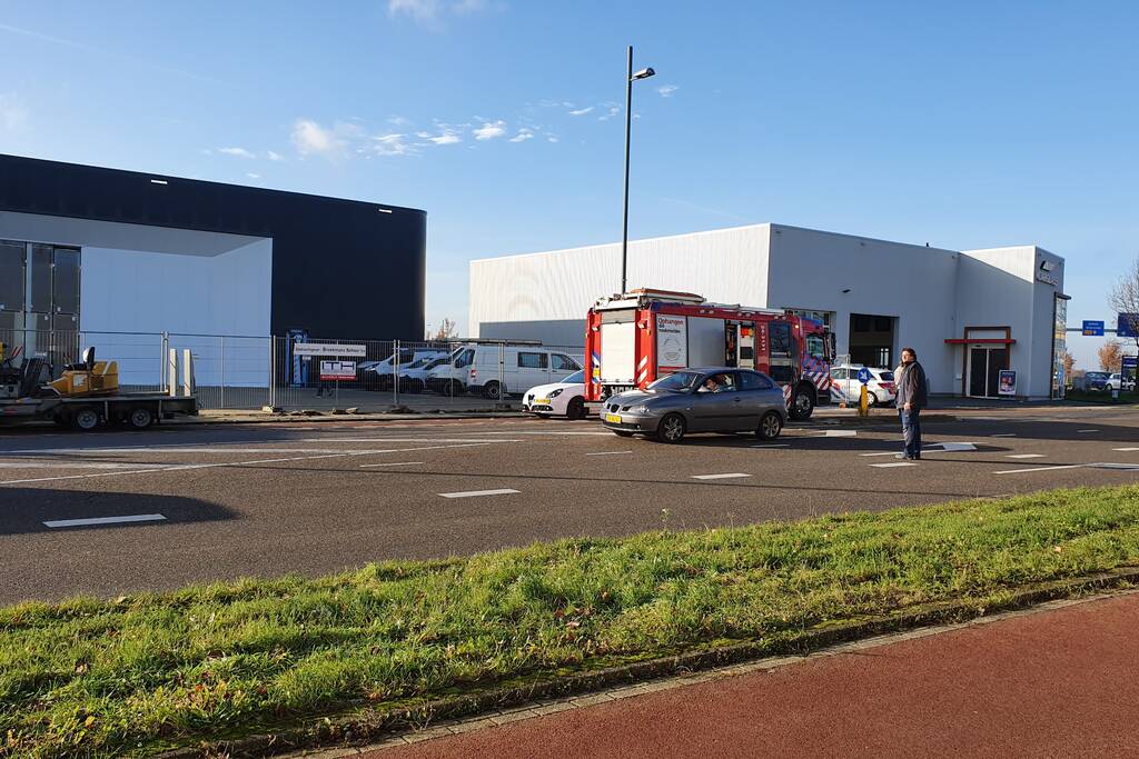 Incident op bouwterrein