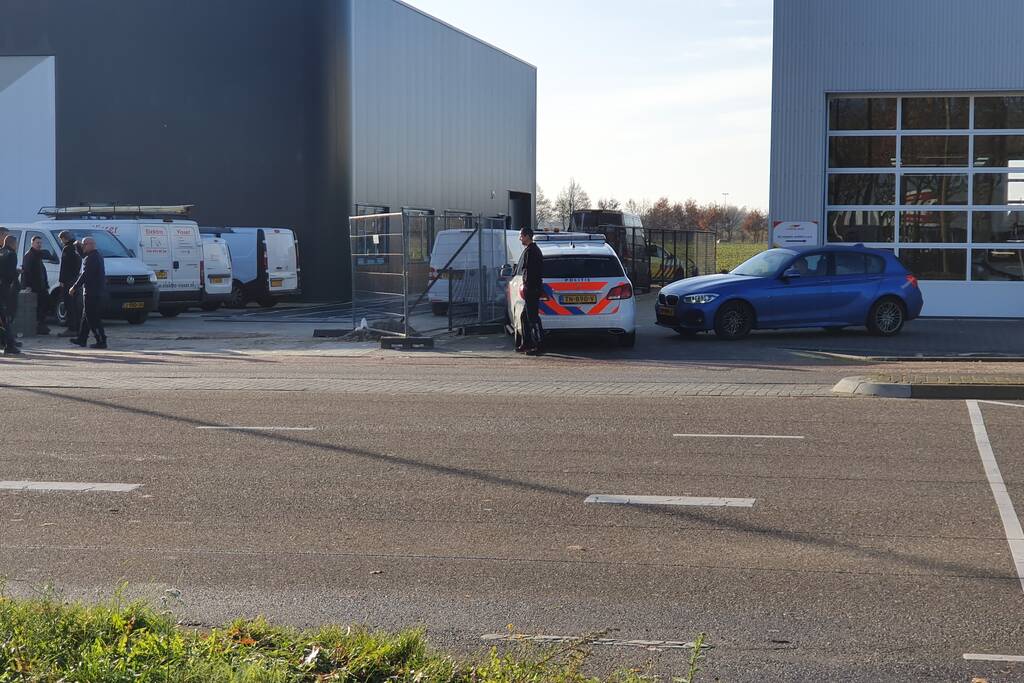 Incident op bouwterrein