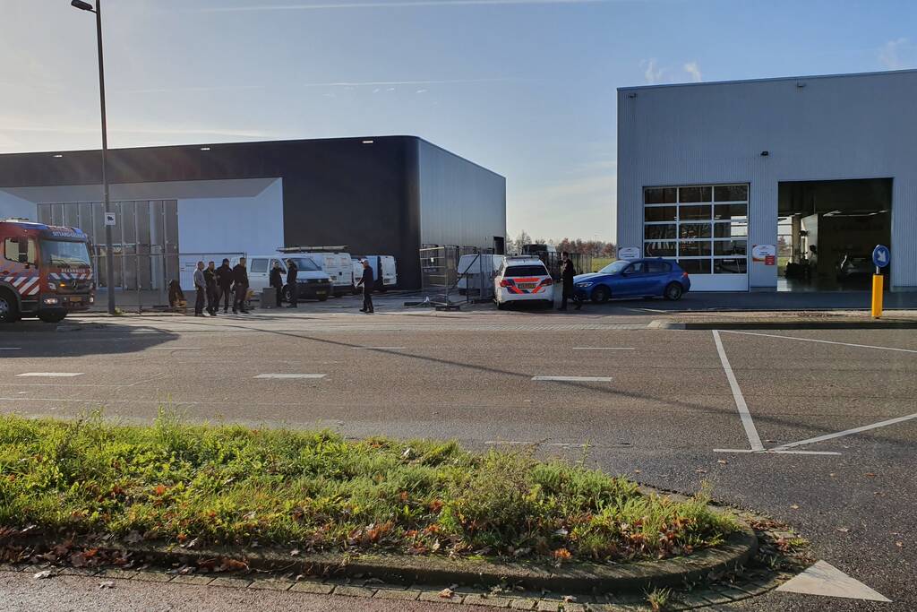 Incident op bouwterrein