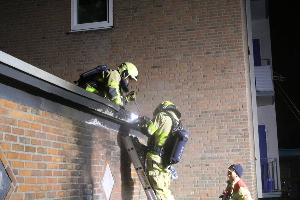 Buitenband slaat over na dak