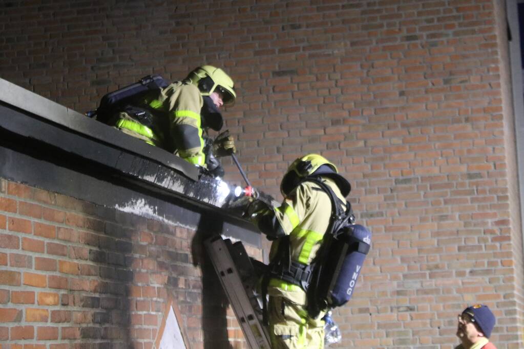 Buitenband slaat over na dak