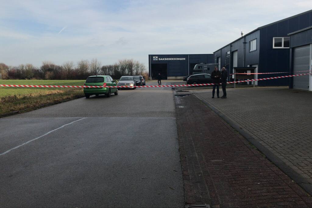 Drugslab amfetamine opgerold op bedrijventerrein Hemrik