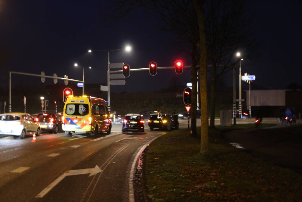 Meerdere voertuigen betrokken bij kop-staartbotsing