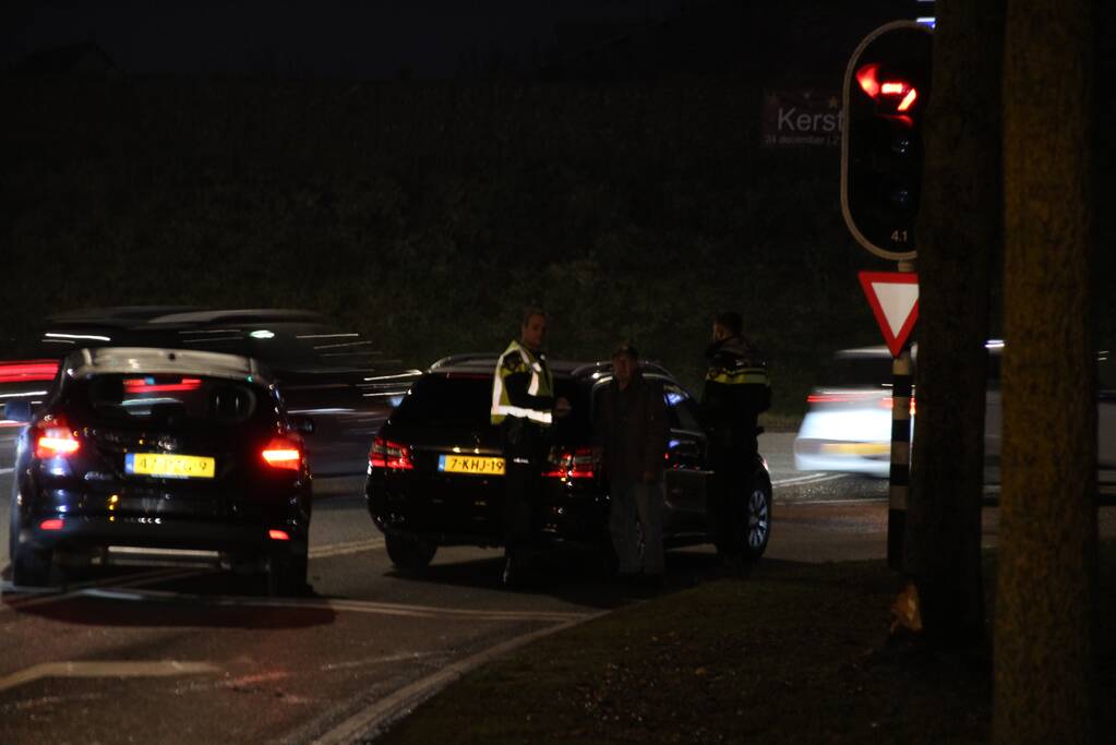 Meerdere voertuigen betrokken bij kop-staartbotsing