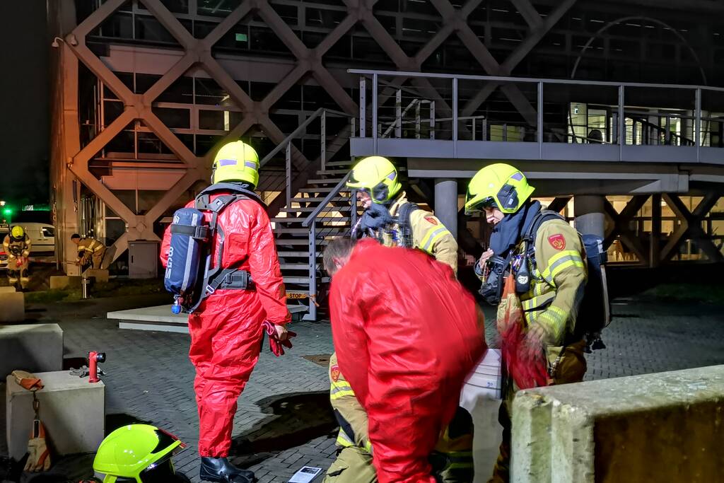 Laboratorium Atlas ontruimd na vreemde lucht