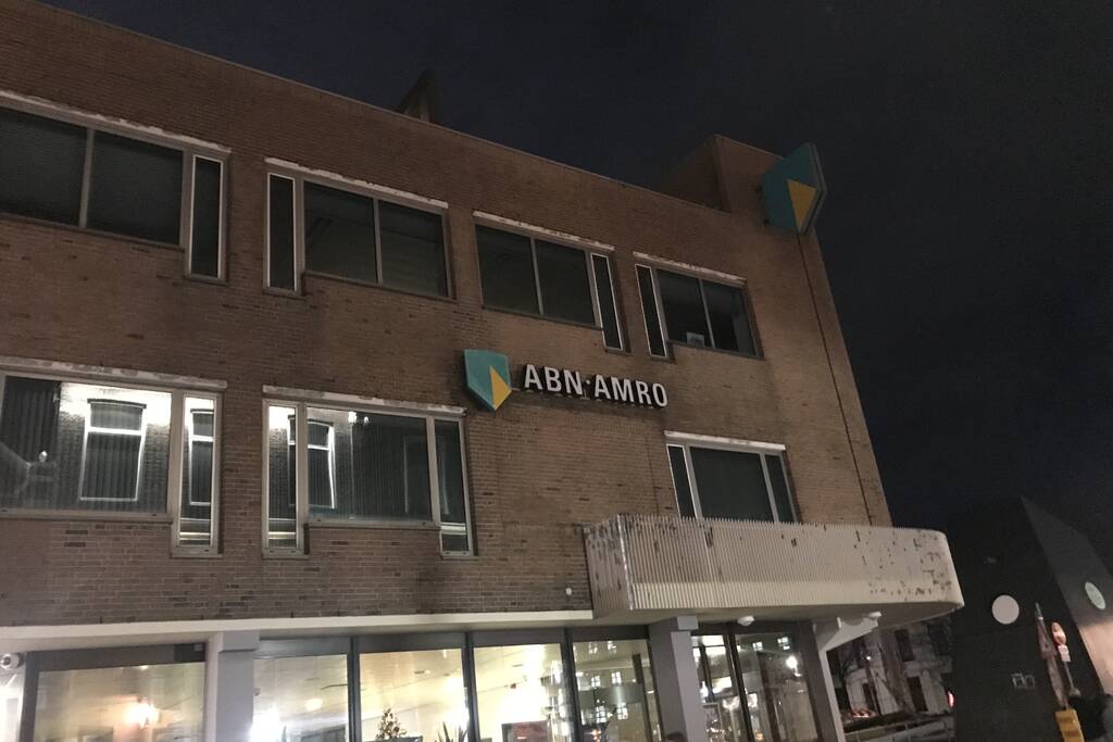 Pinautomaten ABN Amro bank gesloten