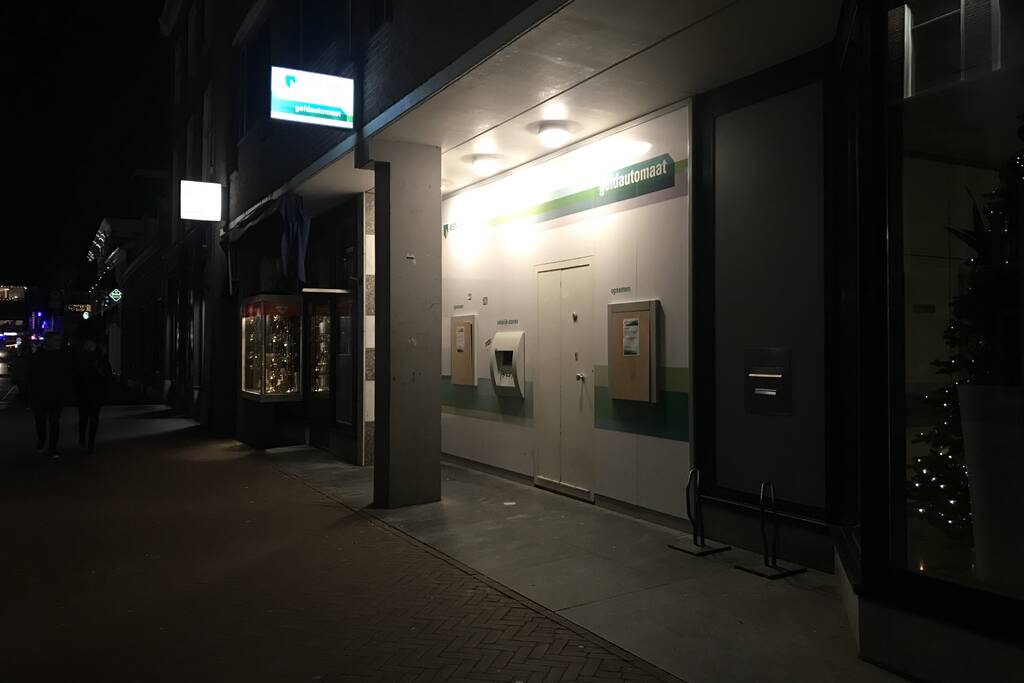 Pinautomaten ABN Amro bank gesloten