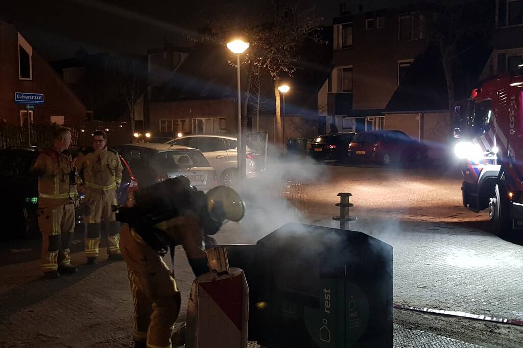 Meerdere containerbranden in korte tijd