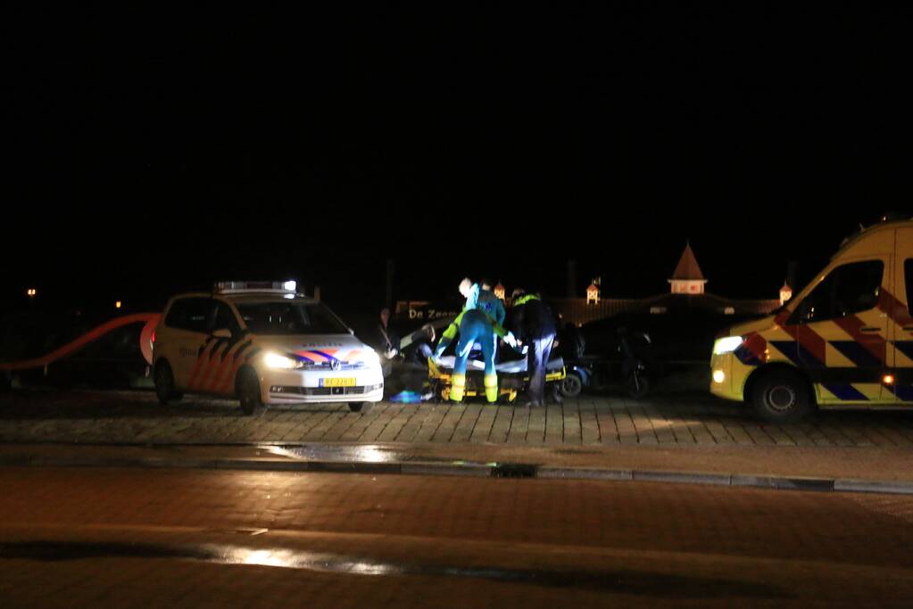 Scootmobieler gaat onderuit