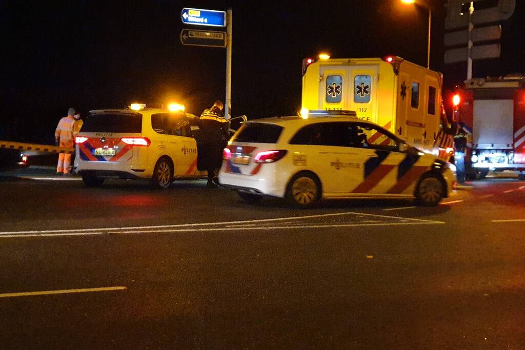 Veel schade bij frontale aanrijding