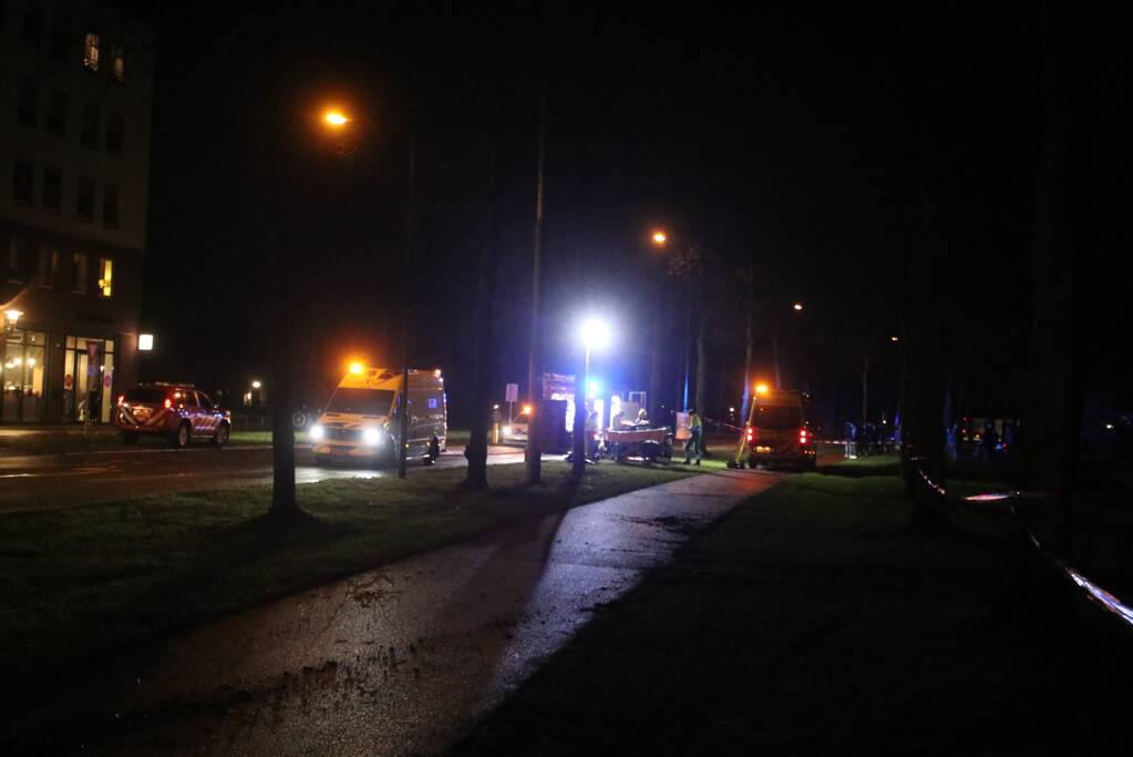 Zwaargewonde na botsing tegen boom