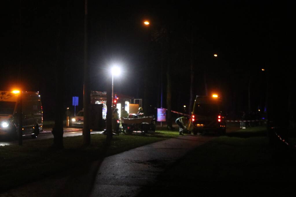 Zwaargewonde na botsing tegen boom