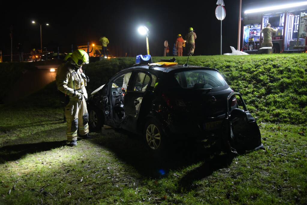 Meerdere gewonden na ernstige aanrijding