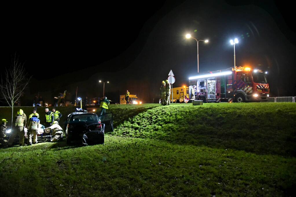 Meerdere gewonden na ernstige aanrijding